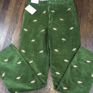 Castaway Nantucket Embroidered Corduroys